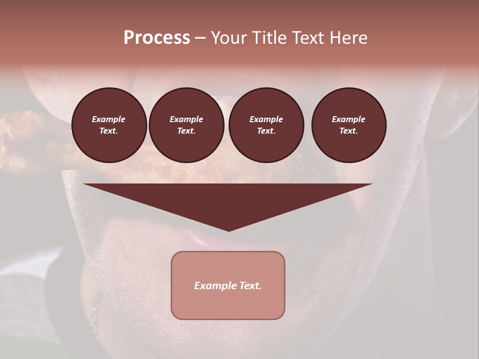 Eat Mouth Chicken PowerPoint Template