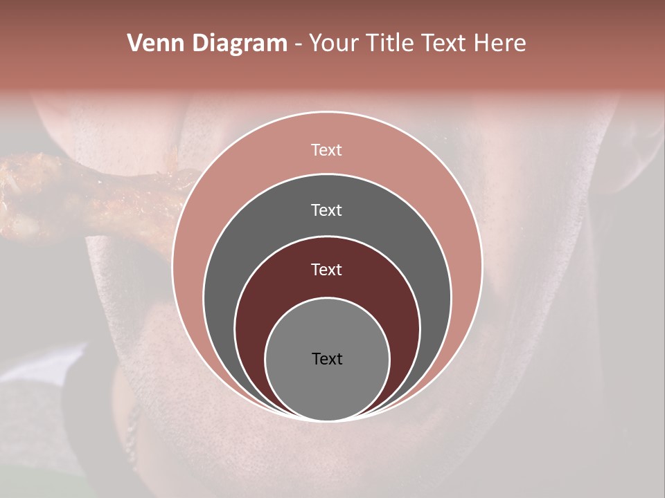 Eat Mouth Chicken PowerPoint Template
