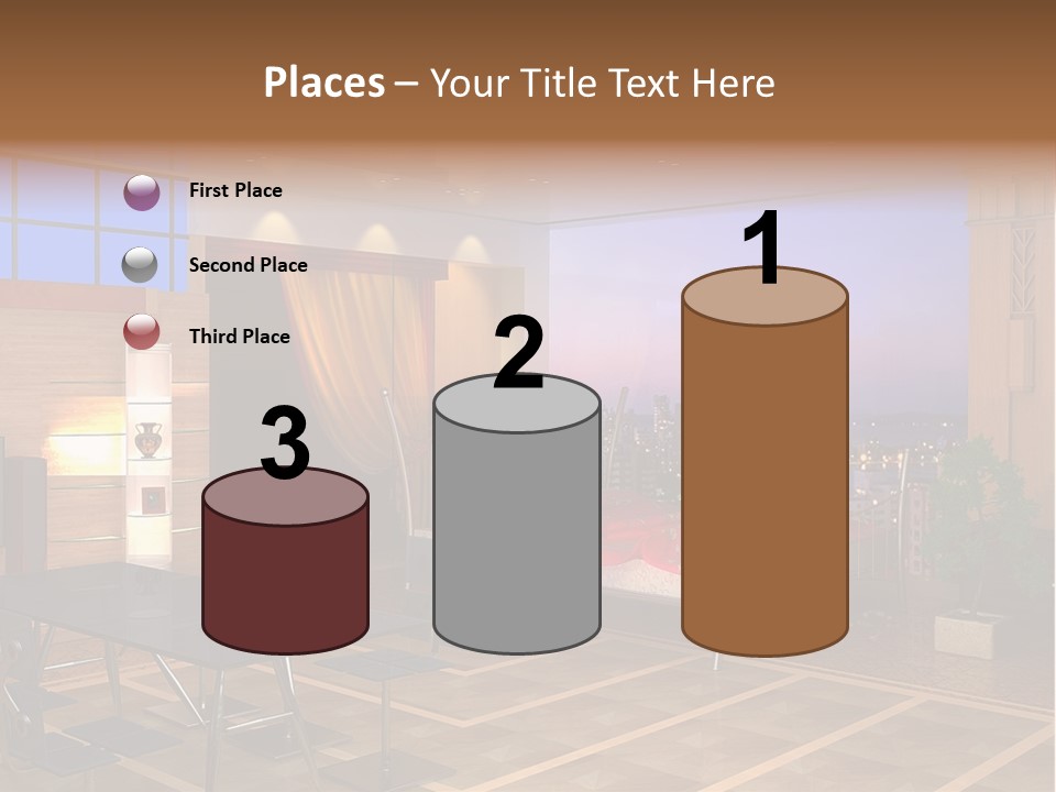 Decorate Apartment Elegance PowerPoint Template