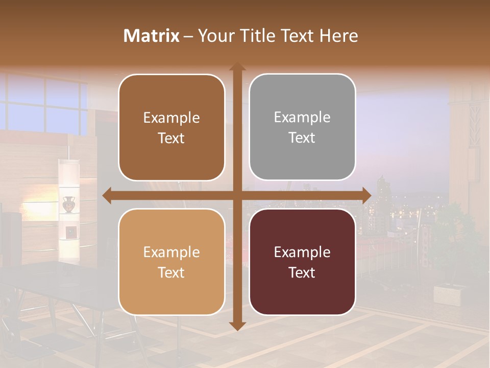 Decorate Apartment Elegance PowerPoint Template