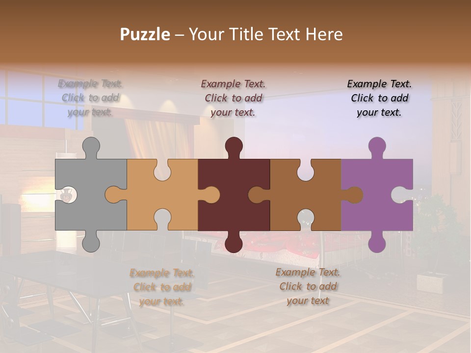 Decorate Apartment Elegance PowerPoint Template