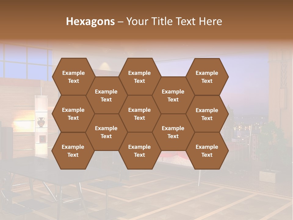 Decorate Apartment Elegance PowerPoint Template