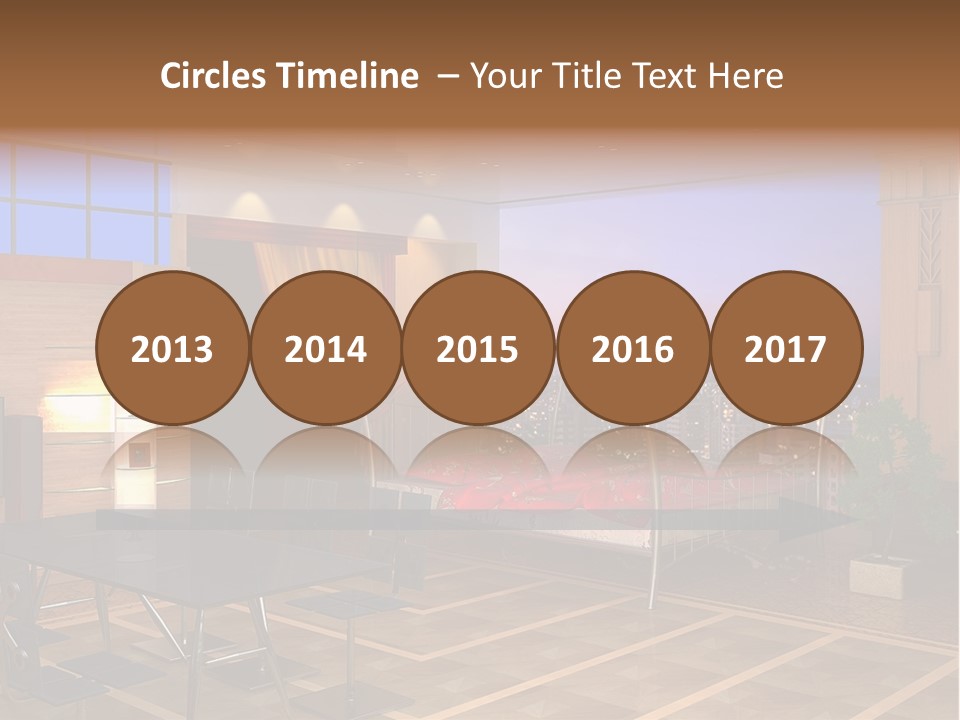 Decorate Apartment Elegance PowerPoint Template