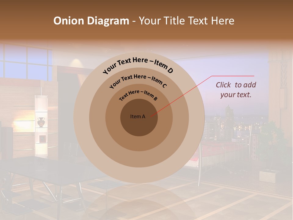 Decorate Apartment Elegance PowerPoint Template