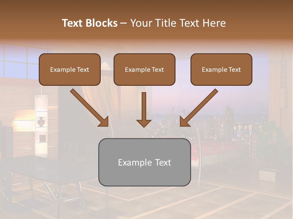 Decorate Apartment Elegance PowerPoint Template
