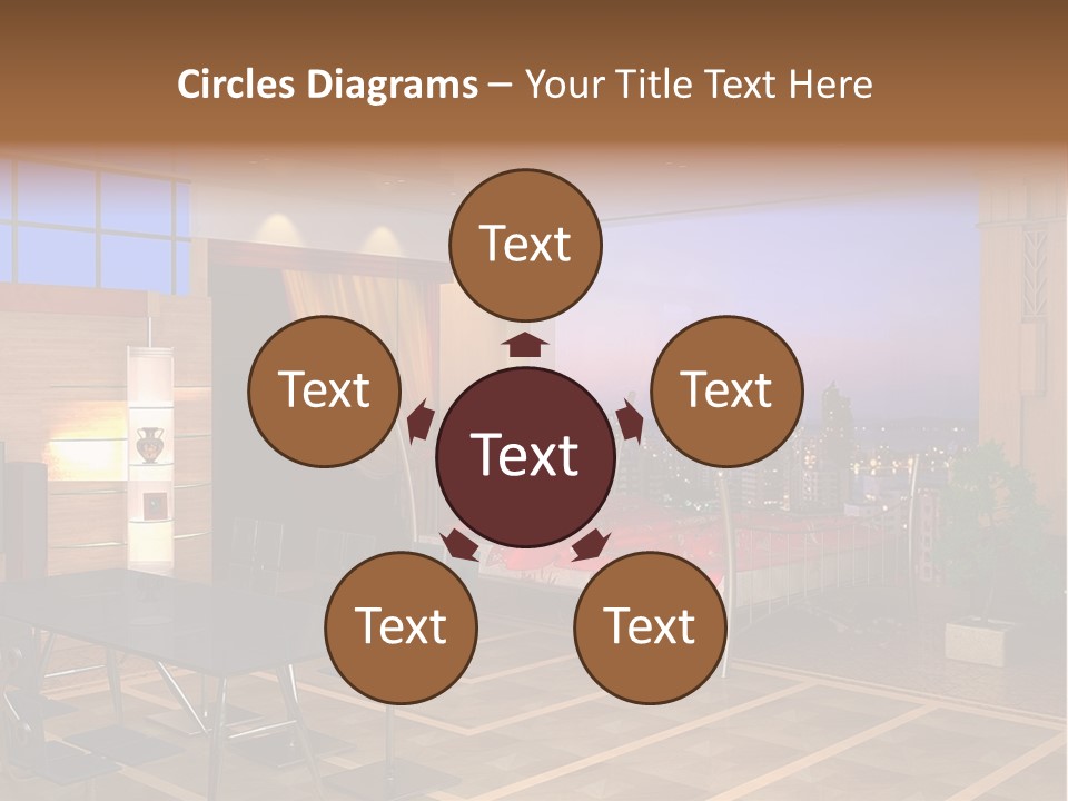 Decorate Apartment Elegance PowerPoint Template