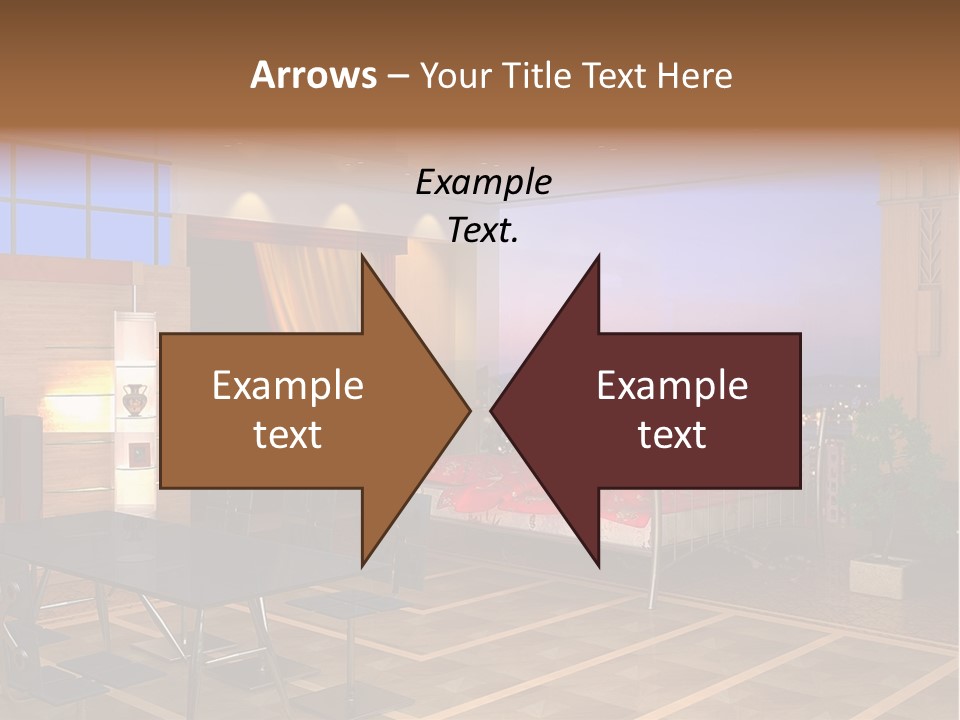 Decorate Apartment Elegance PowerPoint Template
