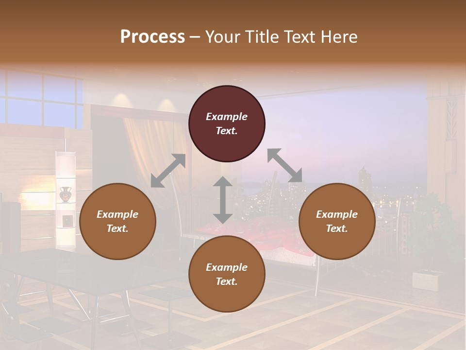 Decorate Apartment Elegance PowerPoint Template