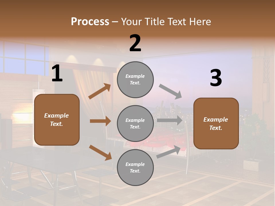 Decorate Apartment Elegance PowerPoint Template
