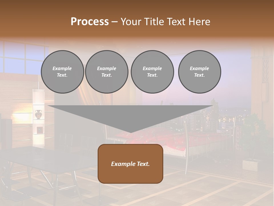 Decorate Apartment Elegance PowerPoint Template