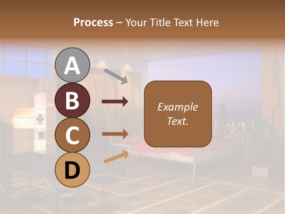 Decorate Apartment Elegance PowerPoint Template