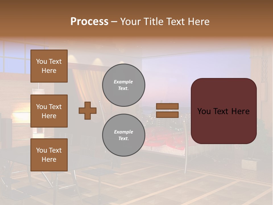 Decorate Apartment Elegance PowerPoint Template