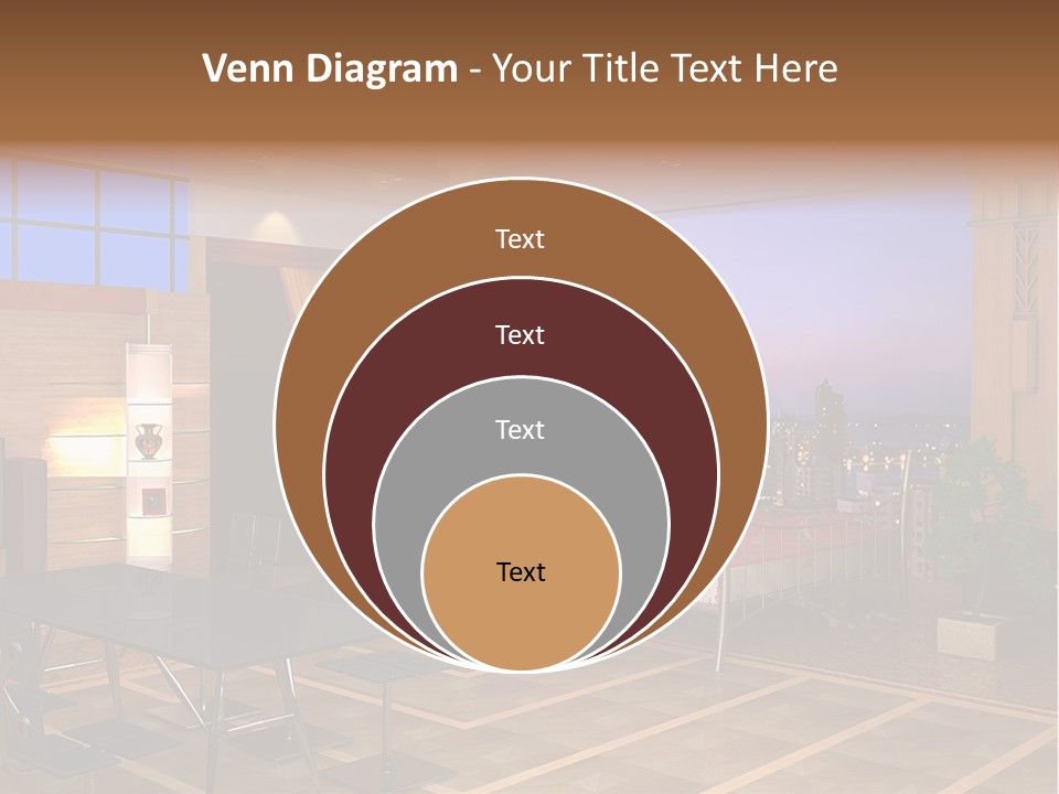 Decorate Apartment Elegance PowerPoint Template