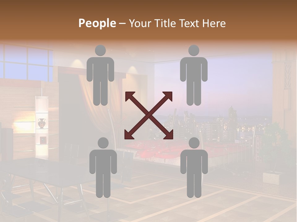 Decorate Apartment Elegance PowerPoint Template