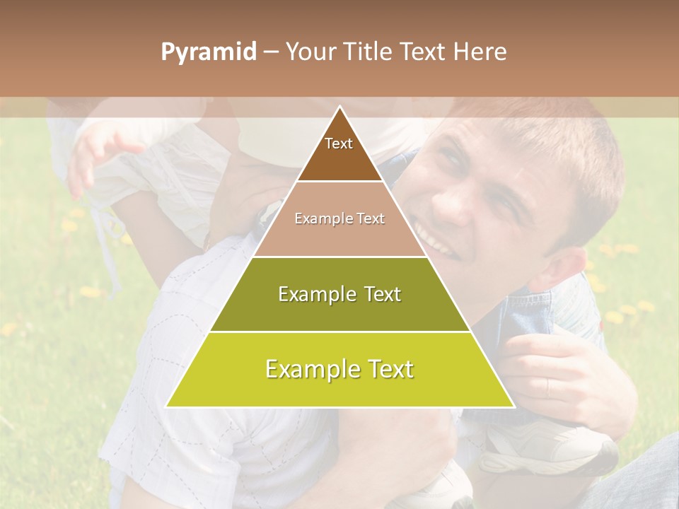 Laughing White Grass PowerPoint Template