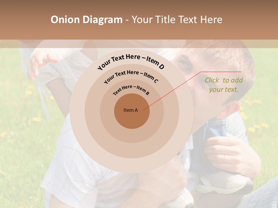 Laughing White Grass PowerPoint Template