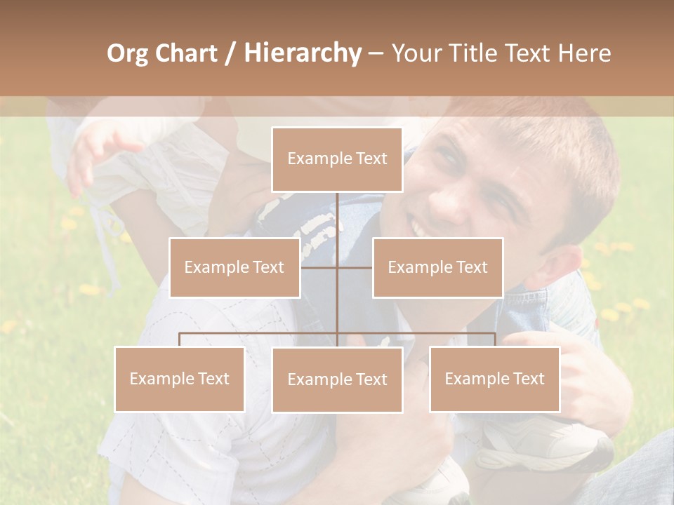 Laughing White Grass PowerPoint Template