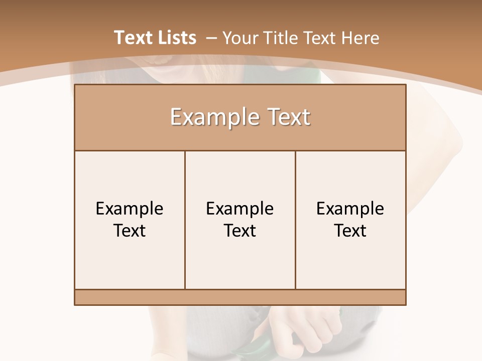 Wall Wife Interior PowerPoint Template