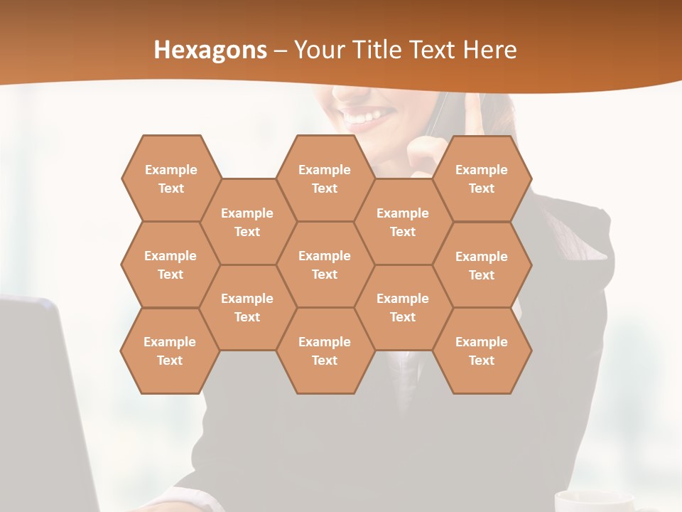 Caucasian Cutout Employment PowerPoint Template