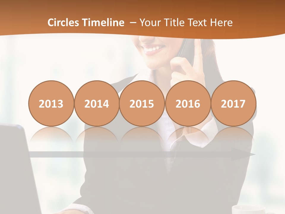 Caucasian Cutout Employment PowerPoint Template