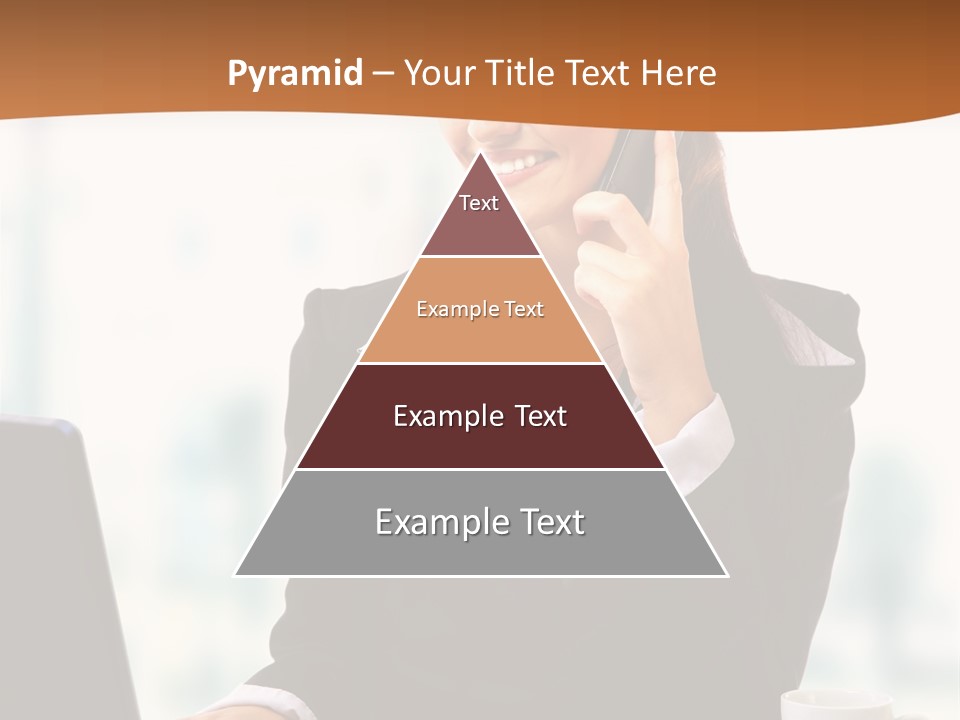 Caucasian Cutout Employment PowerPoint Template