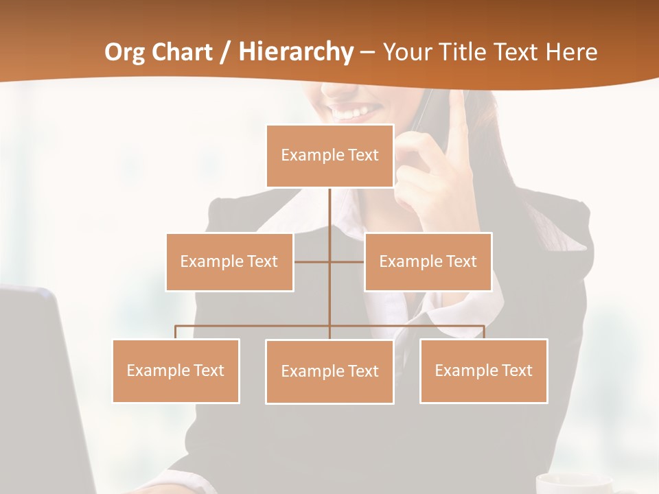 Caucasian Cutout Employment PowerPoint Template