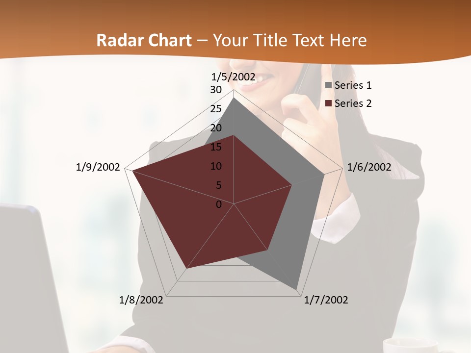 Caucasian Cutout Employment PowerPoint Template