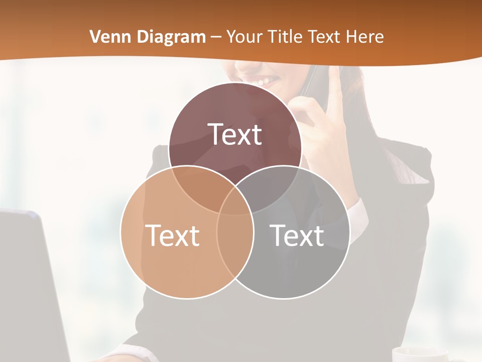 Caucasian Cutout Employment PowerPoint Template