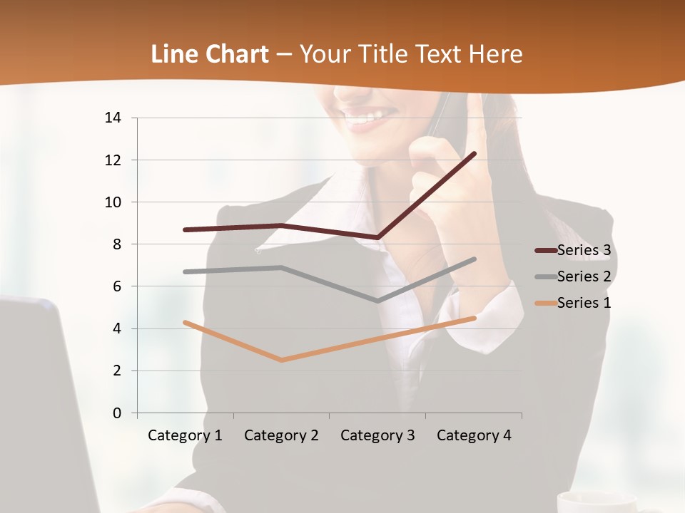 Caucasian Cutout Employment PowerPoint Template