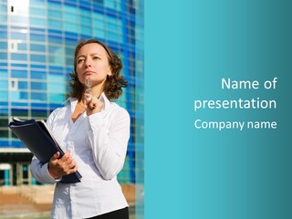 Job Executive Young PowerPoint Template