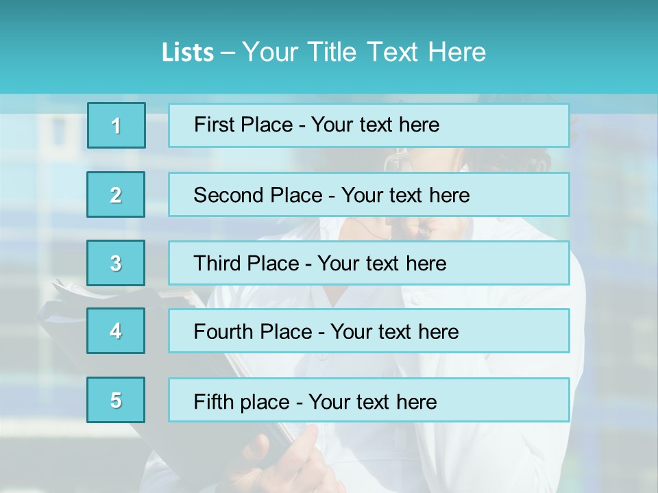Job Executive Young PowerPoint Template