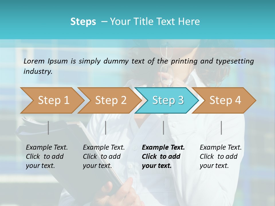 Job Executive Young PowerPoint Template