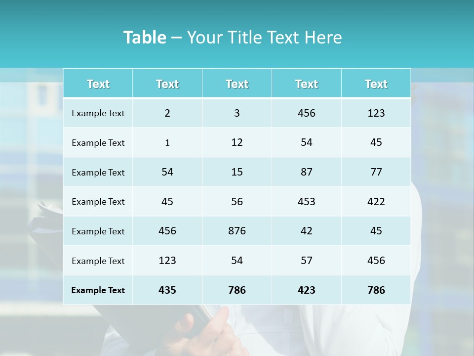 Job Executive Young PowerPoint Template