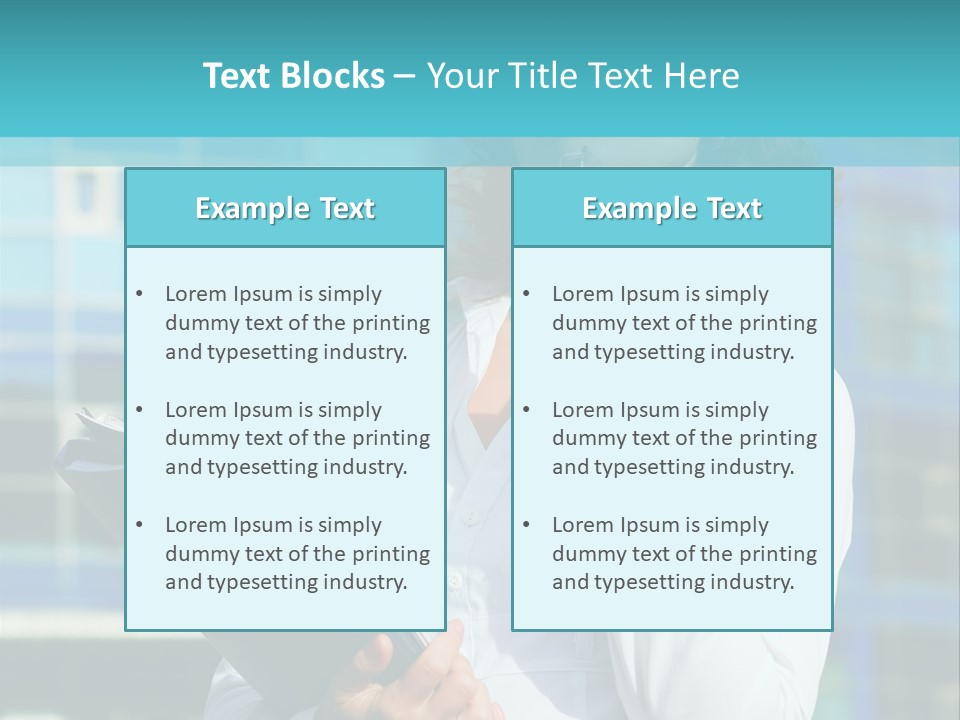 Job Executive Young PowerPoint Template