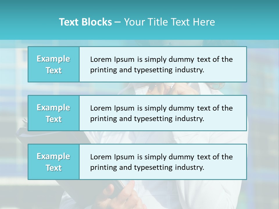 Job Executive Young PowerPoint Template