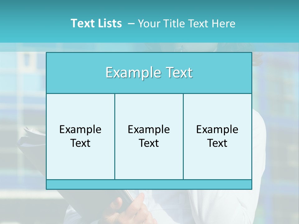 Job Executive Young PowerPoint Template