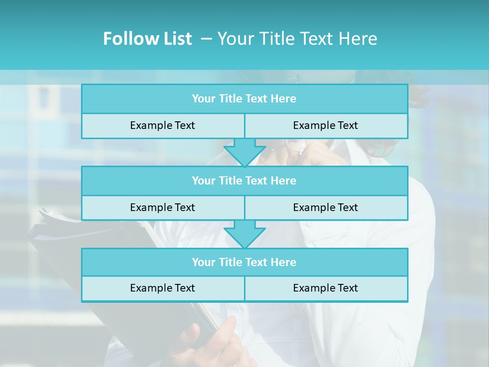 Job Executive Young PowerPoint Template