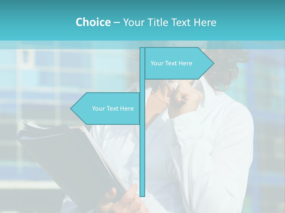 Job Executive Young PowerPoint Template