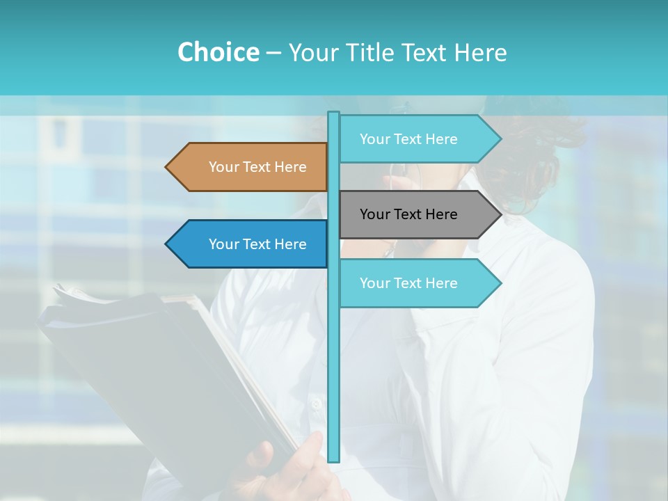 Job Executive Young PowerPoint Template