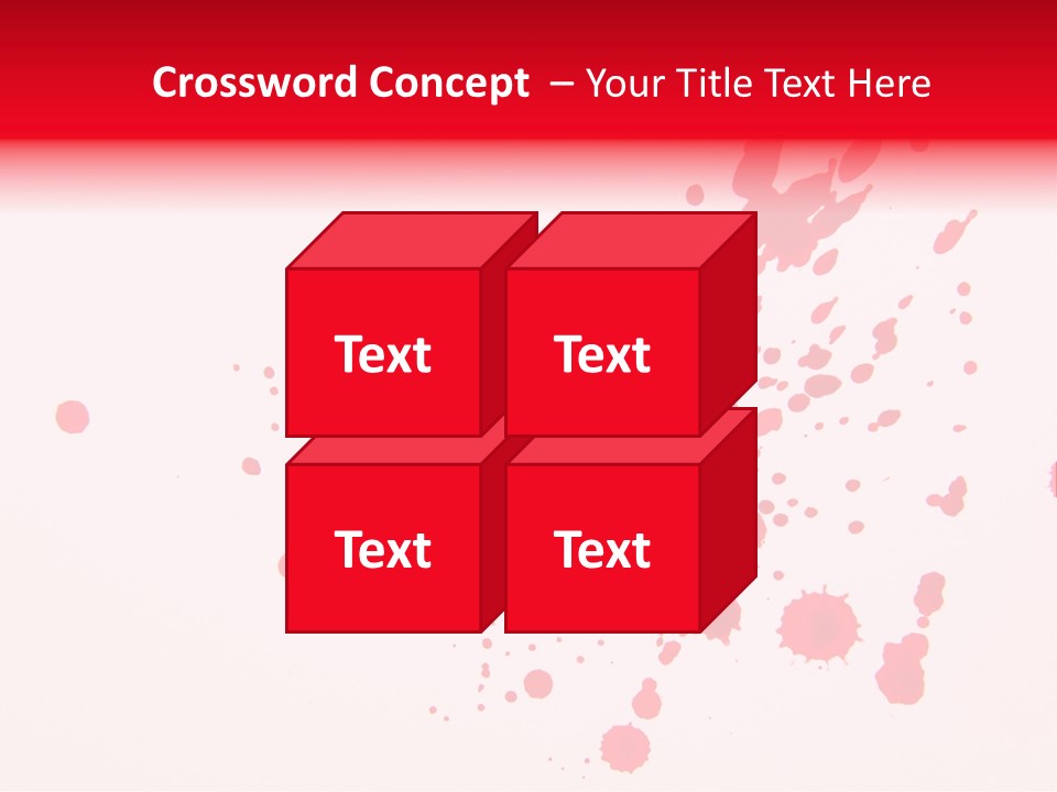 Drip Paint Texture PowerPoint Template