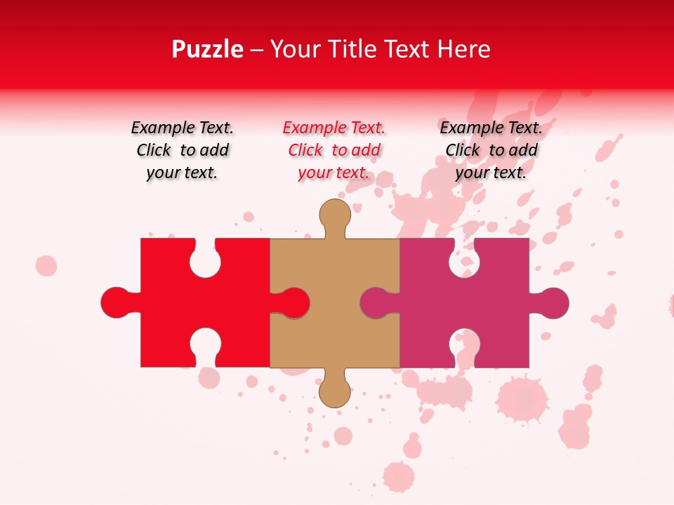 Drip Paint Texture PowerPoint Template