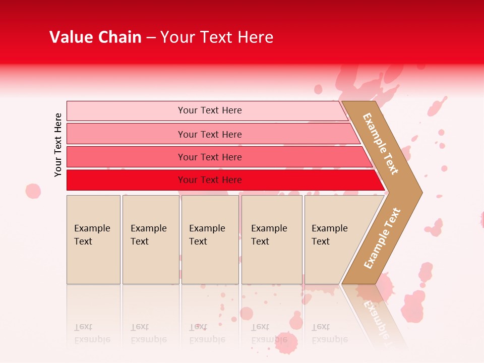 Drip Paint Texture PowerPoint Template