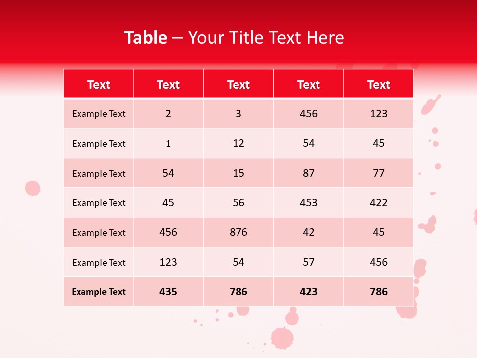 Drip Paint Texture PowerPoint Template