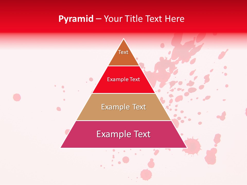 Drip Paint Texture PowerPoint Template