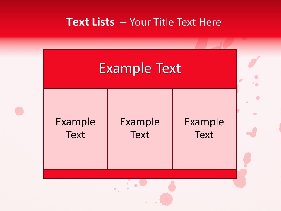 Drip Paint Texture PowerPoint Template