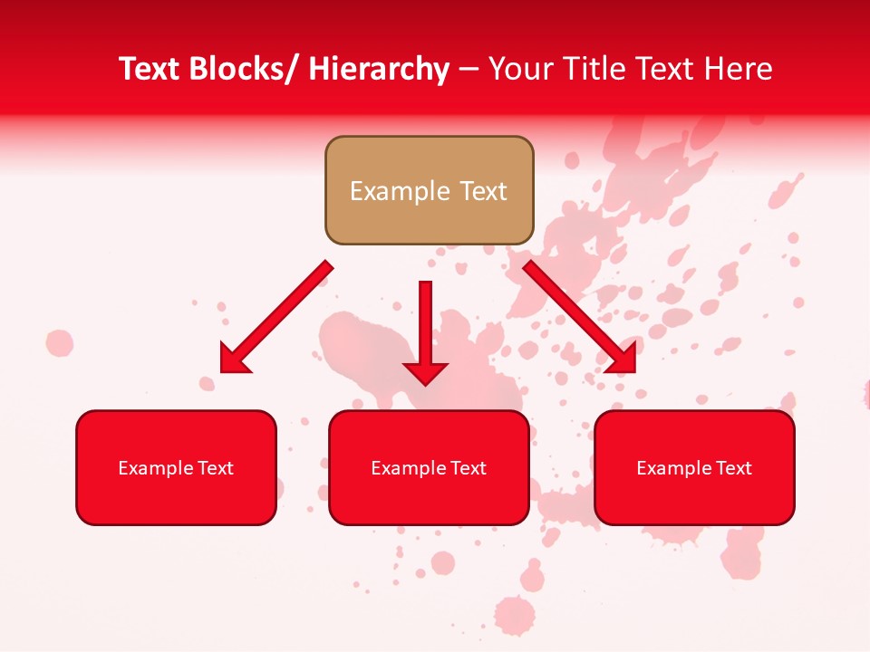 Drip Paint Texture PowerPoint Template