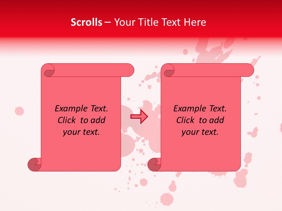 Drip Paint Texture PowerPoint Template