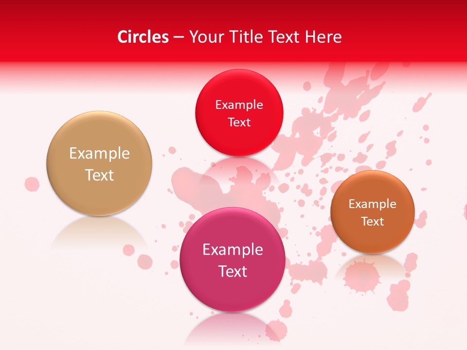 Drip Paint Texture PowerPoint Template