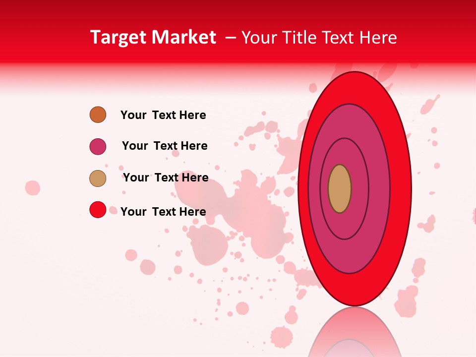 Drip Paint Texture PowerPoint Template