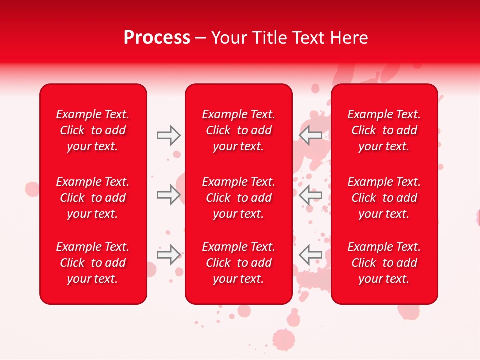 Drip Paint Texture PowerPoint Template